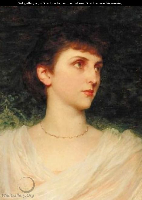 Portrait of Maude Moore - Sir Thomas Francis Dicksee