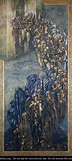 The Fall of Lucifer - Sir Edward Coley Burne-Jones