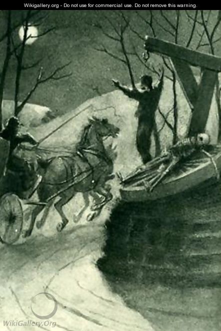 The Gallows Ghost (Illustration for Meinhold