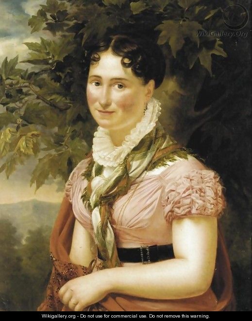 Portrait of a Lady - Auguste Serrure