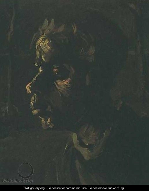 Head Of A Peasant Woman - Vincent Van Gogh