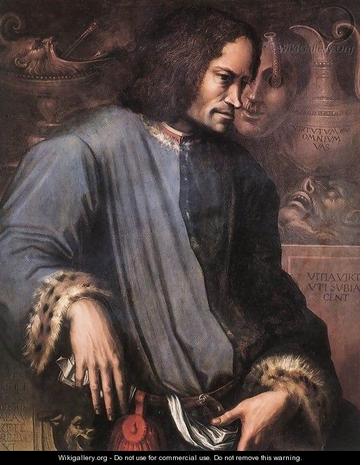 Portrait of Lorenzo the Magnificent - Giorgio Vasari