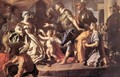 Dido Receiving Aeneas and Cupid Disguised as Ascanius 1720s - Francesco Solimena