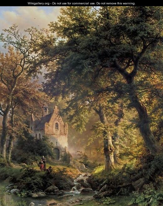 Forest Interior - Barend Cornelis Koekkoek