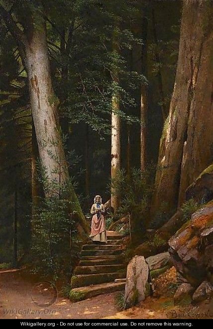 Wooden Stairs - Gustaw Daniel Budkowski