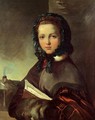 Girl with a Book (Madchen mit Buch) - Franciszek Ksawery Lampi