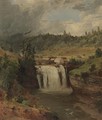 Portage Falls on the Genesse - Jasper Francis Cropsey