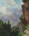 Bright Angel Trail, Grand Canyon - Edward Henry Potthast