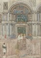 Porch with the Old Mosaics, St. Marks, Venice - Maurice Brazil Prendergast