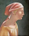 Head of a Girl in Profile - Eugene Zak