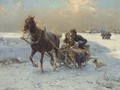 Sleigh Ride I - Alfred Wierusz-Kowalski