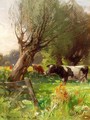 Grazing Cows - Roman Kochanowski