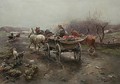 Horse Bottom Plate (Pferdegespann) - J. Konarski
