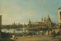 Venice, a View of the Entrance to the Grand Canal with the Church of Santa Maria della Salute - Bernardo Bellotto (Canaletto)