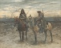 Patrol on Horses - Alfred Wierusz-Kowalski