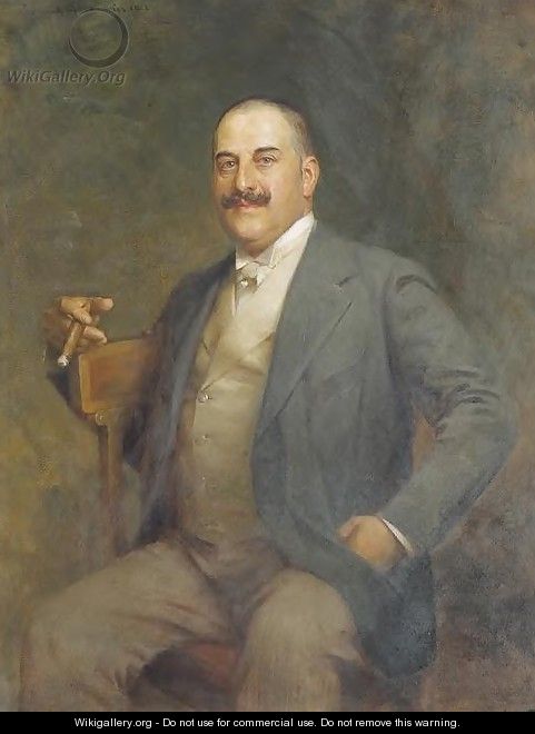 Portrait of a Man - Sigismund Ajdukiewicz