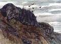 Crows above a Cliff - Adam Chmielowski