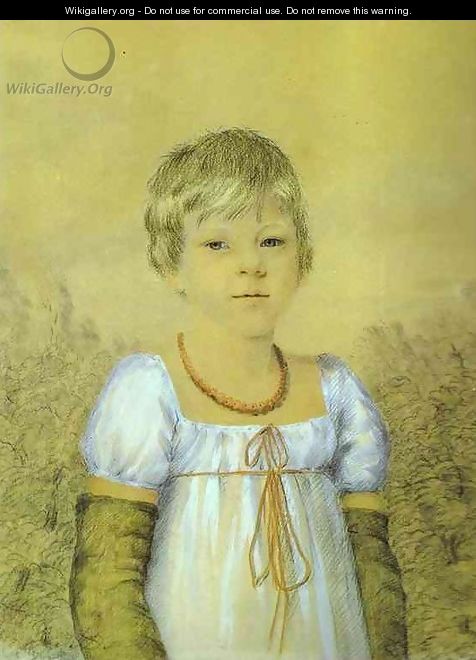 Portrait of a Girl - Aleksander Orlowski