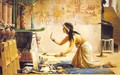 The obsequies of an Egyptian cat - John Reinhard Weguelin