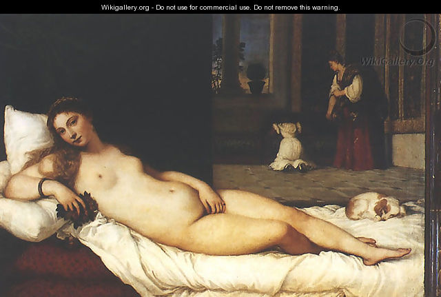 Venus of Urbino (Venere di Urbino) - Tiziano Vecellio (Titian)