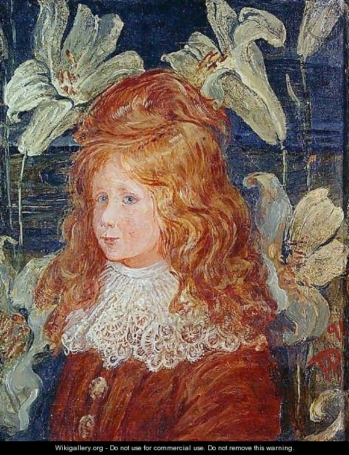 Portrait of a Boy - Phoebe Ann Traquair