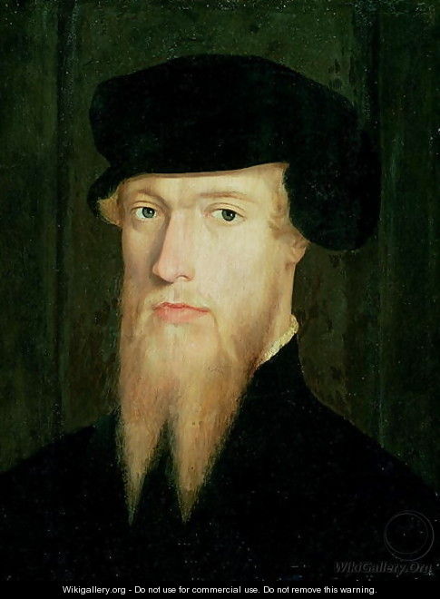 Portrait of King Erik XIV 1533-77 - Domenicus Verwilt