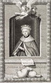 Edward V 1470-83 King of England in 1483, after a portrait in a book, engraved by the artist - George Vertue
