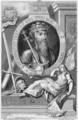 Edward III 1312-77 King of England from 1327, after a painting in Windsor Castle, engraved by the artist - George Vertue