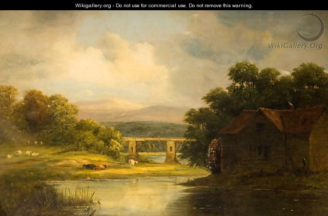 The Old Mill, Bath - Alfred Vickers
