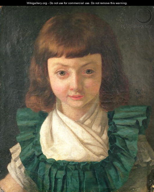 Portrait of Louis XVII 1785-95 as a child, 1791 - Antoine Vestier