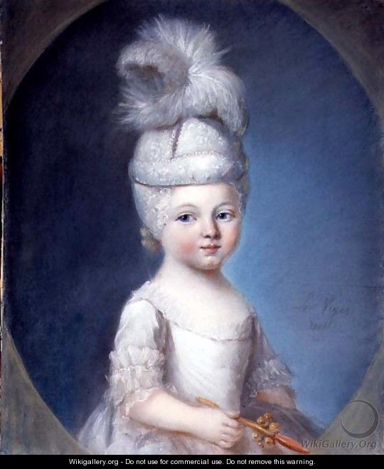The Marquis de Henry as an Infant - Louis Vigee