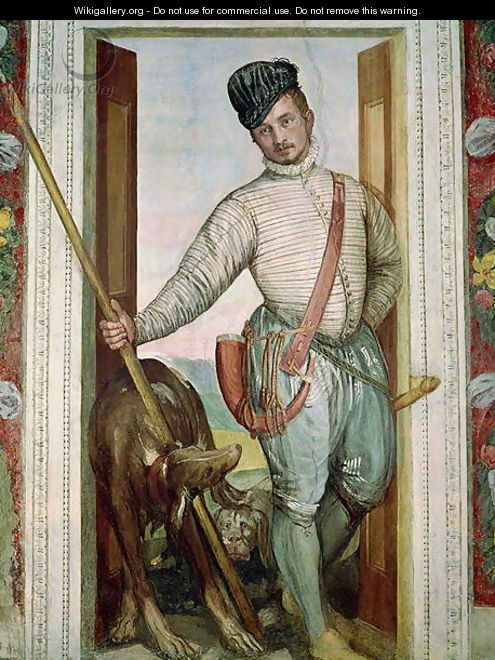 Self Portrait in Hunting Costume, 1562 - Paolo Veronese (Caliari)