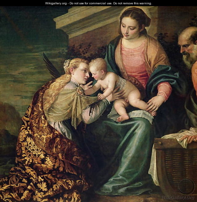 The Mystic Marriage of St. Catherine of Alexandria - Paolo Veronese (Caliari)
