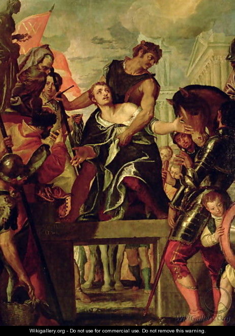 Martyrdom of St. Menas - Paolo Veronese (Caliari)