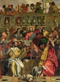 The Marriage Feast at Cana, detail of Christ and musicians, c.1562 - Paolo Veronese (Caliari)