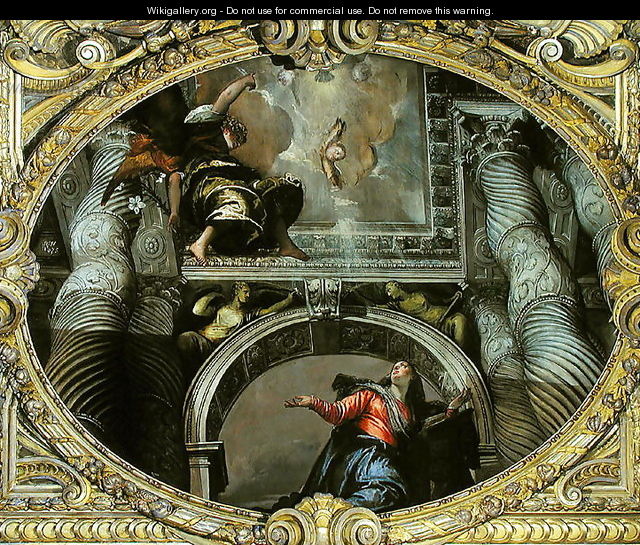The Annunciation - Paolo Veronese (Caliari)