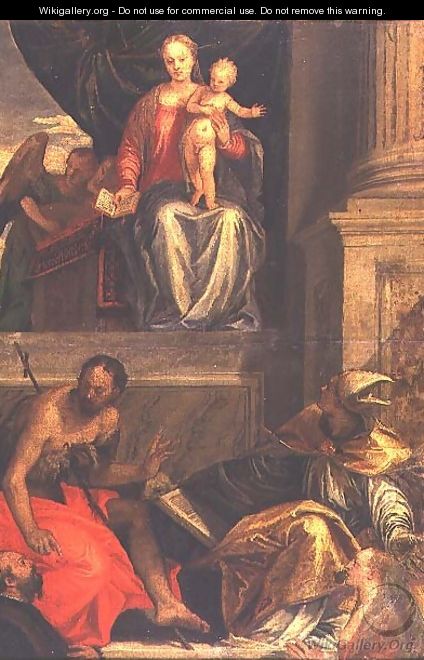 Sketch for the Bevilacqua Altarpiece - Paolo Veronese (Caliari)