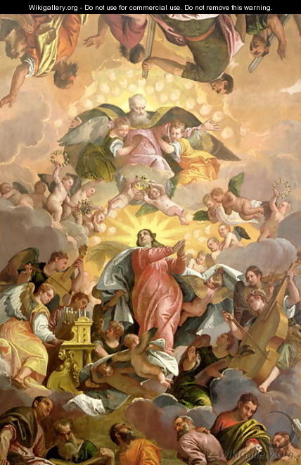 The Assumption of the Virgin - Paolo Veronese (Caliari)