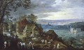 Landscape Scene - Tobias van Haecht (see Verhaecht)