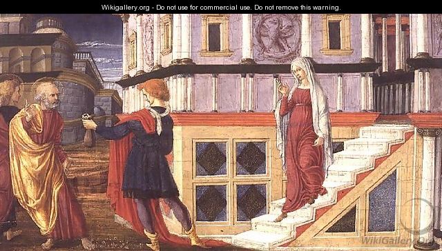 Simon Magus Offering St. Peter Money, 1470-75 - Liberale Da Verona