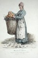 The Cake Seller, number 34 from The Cries of Paris series, engraved by Francois Seraphin Delpech 1778-1825 - Carle Vernet
