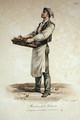 The Cake Seller, number 1 from The Cries of Paris series, engraved by Francois Seraphin Delpech 1778-1825 - Carle Vernet