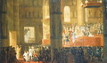 The Coronation of the Empress Maria Fyodorovna 1759-1828 1797 - Horace Vernet
