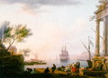 Sea Port, Sunrise, 1757 - Claude-joseph Vernet