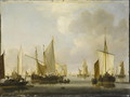 Fishing Boats in a Calm - Willem van de, the Younger Velde