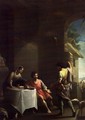 Esau sells his birthright to Jacob, 1790-1800 - Zacarias Gonzalez Velazquez