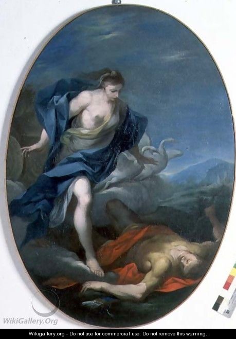 Venus and Adonis - Francesco Vellani