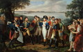 Napoleon 1769-1821 Orders the River Danube to be Bridged at Ebersdorf in order to Reach the Island of Lobau on 19th May 1809 - Lodovico Venuti