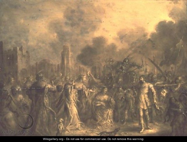Triumph of David - Adolf van der Venne