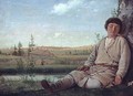 Sleeping Shepherd Boy, 1823-26 - Aleksei Gavrilovich Venetsianov